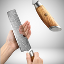 FACA MADEIRA DAMASCO 7"