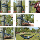 REDE NYLON CAMPING VERDE MILITAR