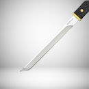 FACA KATANA AÇO INOX