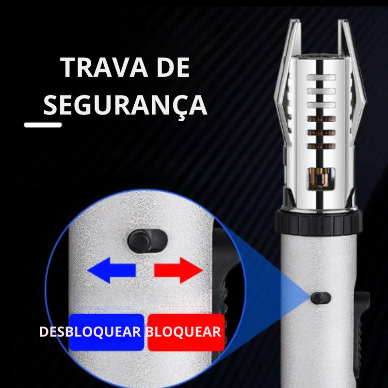 MAÇARICO LIGHTSABER PRATA