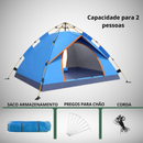 BARRACA AZUL MONTAGEM AUTOMÁTICA - 2 PESSOAS