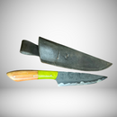 FACA AÇO CARBONO 10"CABO HÍBRIDO BEEF E BREJA