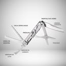 CANIVETE MULTI FERRAMENTAS PRATA