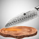 FACA FORJADA AÇO INOX DAMASCO 7"