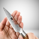 FACA FORJADA AÇO INOX DAMASCO 3,5"