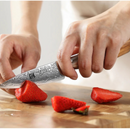 FACA FORJADA AÇO INOX DAMASCO 3,5"